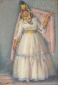 FARGEOT Ferdinand 1880-1957,Danseuse Ouled-Naïl,1923,Gros-Delettrez FR 2021-12-09