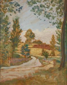 FARINA GUIDO 1896-1957,Paesaggio fluviale con casa,Capitolium Art Casa d'Aste IT 2022-06-28