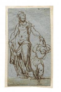 FARINATI Paolo 1524-1606,Study of a woman and a child,Bonhams GB 2024-04-10