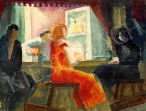 FARKAS ISTVáN D 1915-2005,Night Club,1922,Kieselbach HU 2023-12-17