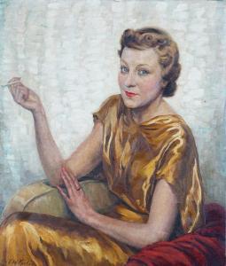 FARLEY Charles William 1892-1976,Th Patroness,Bellmans Fine Art Auctioneers GB 2020-10-20