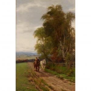 FARQUHARSON David 1840-1907,A FIELD ROAD,1877,Lyon & Turnbull GB 2023-12-07