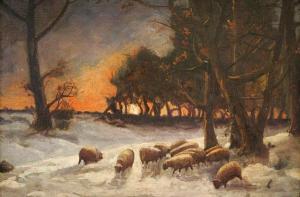 FARQUHARSON Joseph 1846-1935,Sheep in snow,Bonhams GB 2005-11-17