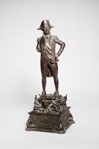 FARRE Henry 1871-1934,A bronze figure of Admiral Lord Nelson English, la,1860,Sotheby's 2005-10-18