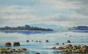 FARRELL George 1900-1979,Lower Lough Erne,Gormleys Art Auctions GB 2019-03-12