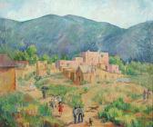 FARRELLY Regina 1910-1986,From La Loma-Taos,1944,Trinity Fine Arts, LLC US 2009-07-30