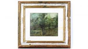 FARULLI Fernando 1923-1997,Paesaggio con alberi,1945,Maison Bibelot IT 2015-04-23