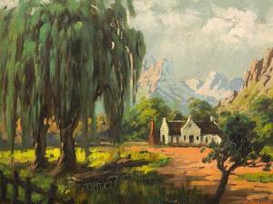 Fasciotti Giovanni 1883-1961,Mountain Landscape with River,5th Avenue Auctioneers ZA 2016-08-07