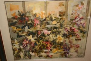 Fasciotti Giovanni,still life study of flowers,20th Century,Lawrences of Bletchingley 2018-03-08