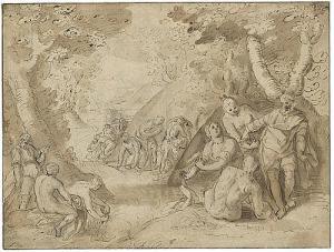 FASOLD Johann 1570-1619,Eleazar und das Volk Israel,Galerie Bassenge DE 2014-11-28