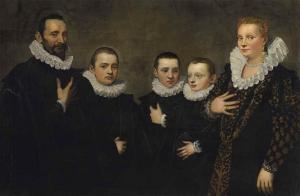 FASOLO Giovan Antonio 1530-1572,Portrait of an aristocratic family,Christie's GB 2017-04-27