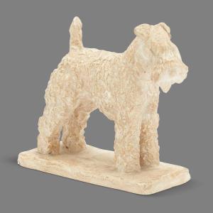 FATH Richard 1900-1952,Standing Kerry Blue Terrier,William Doyle US 2024-04-16