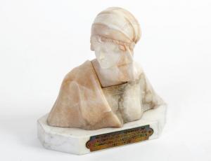 FATTORINI,Buste de jeune fille au foulard,1920,Millon & Associés FR 2020-03-19