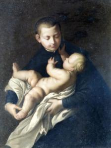 FATTORINI Eliseo 1830-1887,Infant Jesus with Saint,1887,Fonsie Mealy Auctioneers IE 2017-03-07