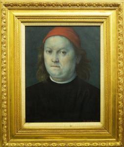 FATTORINI Eliseo 1830-1887,Self Portrait of the artist, after Pietro Perugino,Rosebery's 2013-03-19