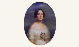 FAUCON Marie Celestine 1811-1859,« portrait de berthe de thellusson »,1843,Neret-Minet FR 2002-03-15