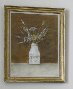 FAULCONER Mary 1912-2011,GRASSES AND FLOWERS IN A BASKET,1975,Sotheby's GB 2014-11-21