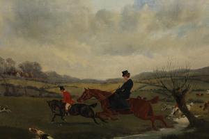FAULKNER Charles 1900,hunting scenes,1886,Lawrences of Bletchingley GB 2020-09-08