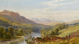 FAULKNER John 1835-1894,Hunting in Bartley,1879,Morgan O'Driscoll IE 2019-04-29