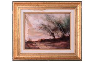 FAURE Camille 1874-1956,pastoral scene at sunset,Dawson's Auctioneers GB 2023-04-27