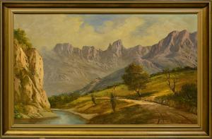 FAURE J.L.,Mountain Landscape,5th Avenue Auctioneers ZA 2025-04-06