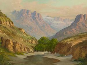 FAURE J.L.,Mountain Landscape,5th Avenue Auctioneers ZA 2015-06-21