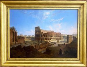 FAURE Louis 1786-1879,overview of the Roman Colosseum,CRN Auctions US 2021-06-20