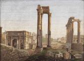 FAURE Louis 1786-1879,the Forum Romanum, with in the foreground the Arch,Christie's GB 2013-03-26