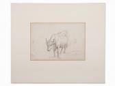 FAUSTNER Leonhard 1815-1884,Study of a Cow,1939,Auctionata DE 2016-05-04