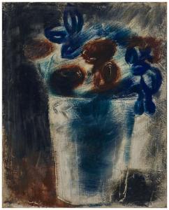 FAUTRIER Jean 1898-1964,Fleurs dans un verre,1926,Artcurial | Briest - Poulain - F. Tajan 2024-04-04
