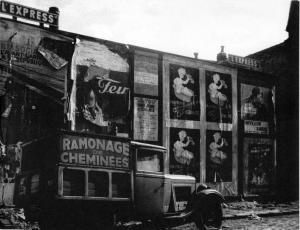 FAUVARQUE OMEZ Alfred,MURS DE ROUBAIX Affiches et camion de ramonage,1950,Yann Le Mouel 2020-11-19