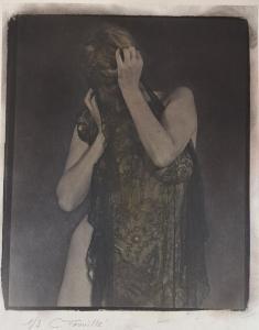 FAUVILLE Claude 1940,Sans titre, erotica, femme dénudée.,Osenat FR 2023-11-08