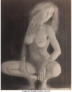 FAUVILLE Claude 1940,Untitled (Crouched Nude),1990,Heritage US 2024-02-14