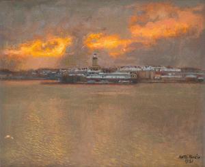 FAVEN Antti 1882-1948,SUOMENLINNA,1901,Bukowskis SE 2013-12-10