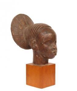 FAVIN Roger 1904-1990,Portrait de femme africaine,Le Calvez FR 2020-06-28