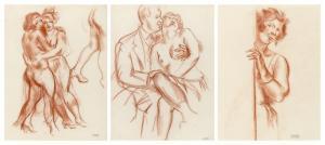 FAVORY Andre 1889-1937,Studies for Cristal Palace,1922,De Vuyst BE 2023-05-20