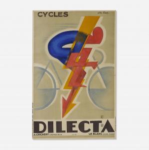 FAVRE Georges 1885-1938,Cycles Dilecta,Toomey & Co. Auctioneers US 2022-11-16