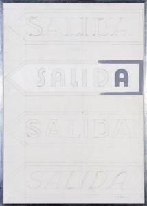 FAYER Carlo 1924-2012,Salida,1974,Borromeo Studio d'Arte IT 2018-12-11