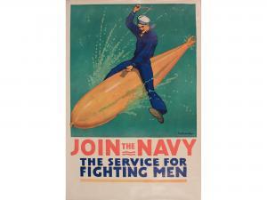 FAYERWEATHER BABCOCK Richard,Join The Navy, The Service For Fighting Men,Onslows 2021-05-28