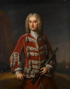 FAYRAM John 1713-1743,A portrait of Captain William Hervey,1739,Sotheby's GB 2022-04-06