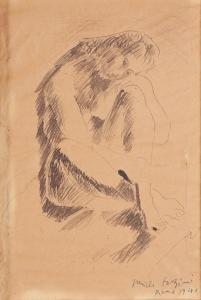 FAZZINI Pericle 1913-1987,Figura accoccolata,1941,Minerva Auctions IT 2013-04-30