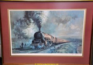 FEARNLEY Alan 1942,steam train,Wellers Auctioneers GB 2009-12-12
