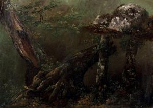FEARNLEY Thomas 1802-1842,Etude d'arbres,Aguttes FR 2019-06-13