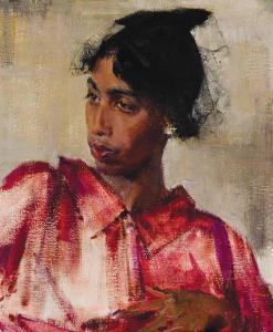 FECHIN Nicolai Ivanovich 1881-1955,Carmelita,Scottsdale Art Auction US 2024-04-12