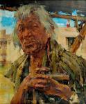 FECHIN Nicolai Ivanovich 1881-1955,Indian Grandfather,Altermann Gallery US 2011-04-01