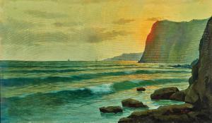 FEDERICO Michele 1884-1966,The coast in Capri,Palais Dorotheum AT 2024-02-21