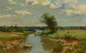 FEDOROV Simeon Fedorovich 1867-1910,Landscape with a River,MacDougall's GB 2023-12-05