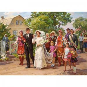 FEDOROVICH KOSTENKO ALEKSANDR 1938,THE WEDDING,1986,Sotheby's GB 2006-09-06