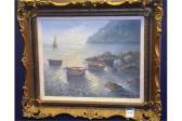 FEDRICO M,Moonlit Boats, Capri,Shapes Auctioneers & Valuers GB 2015-09-05