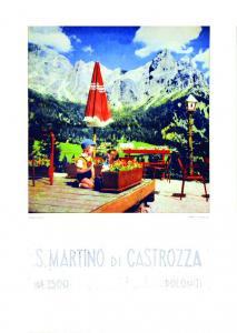 FEDRIZZI G,Dolomiti - S.Martino Di Castrozza,c.1950,Artprecium FR 2015-06-26